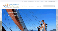Desktop Screenshot of freizeiten-reisen.de